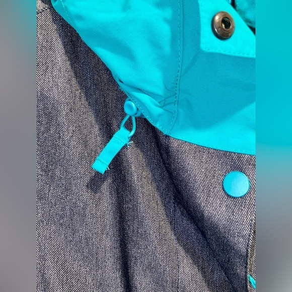 Women’s‎ Billabong waterproof skiing snowboarding J.A. Varsity Jacket Sz small - Picture 8 of 17